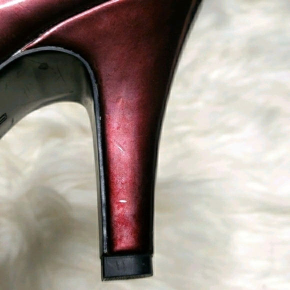 Bandolino Dark Burgundy Pumps Size 8 - Picture 4 of 9